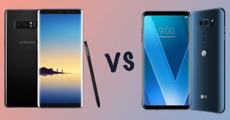 141957 phones vs samsung galaxy note 8 vs lg v30