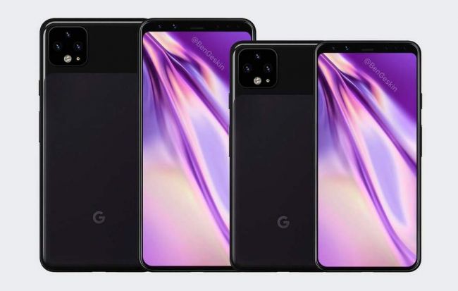 Pixel 4 renders